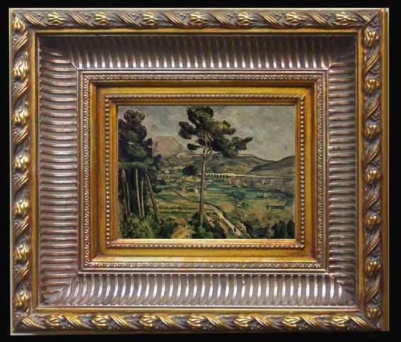 framed  Paul Cezanne Mont Sainte, Ta024-3